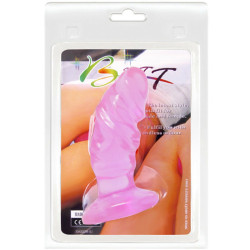 BAILE - UNISEX ANALPLUG MIT ROSA SAUGNAPF – Produktansicht 3