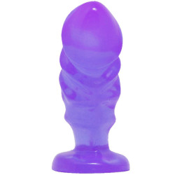 BAILE - UNISEX ANALPLUG MIT LILA FARBENEM SAUGNAPF – Produktansicht 2