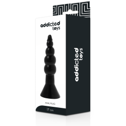 ADDICTED TOYS - ANALPLUG 17 CM SCHWARZ – Produktansicht 3