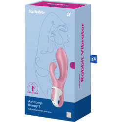 SATISFYER - LUFTPUMPE BUNNY 2 ROSA – Produktansicht 6
