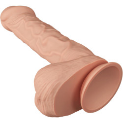 BAILE - SCHÖNE BEGEGNUNG BERGRRISI FLEXIBLER REALISTISCHER DILDO 26 CM NATÜRLICH – Produktansicht 6