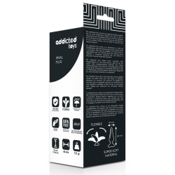 ADDICTED TOYS - ANALPLUG 14.5 CM SCHWARZ – Produktansicht 4