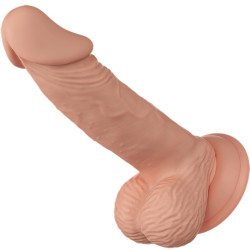 BAILE - SCHÖNE BEGEGNUNG ZEBULON FLEXIBLER REALISTISCHER DILDO 19,4 CM NATÜRLICH – Produktansicht 6