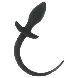 DARKNESS - ANALPLUG 28 CM SCHWARZES SILIKON – Produktansicht 2