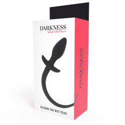 DARKNESS - ANALPLUG 28 CM SCHWARZES SILIKON – Produktansicht 3
