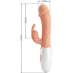 PRETTY LOVE - OSTERHASEN-VIBRATOR MIT STIMULATOR – Produktansicht 7