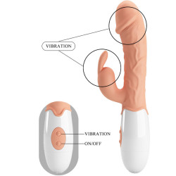 PRETTY LOVE - OSTERHASEN-VIBRATOR MIT STIMULATOR – Produktansicht 8