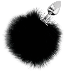 DARKNESS - EXTRA ANAL BUTTPLUG MIT SCHWANZ SCHWARZ 7 CM – Produktansicht 2
