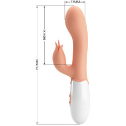 PRETTY LOVE - BLOODY MARY VIBRATOR MIT STIMULATOR – Produktansicht 6