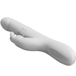 PRETTY LOVE - REESE VIBRATOR MIT SILBERNE ROTATION – Produktansicht 4