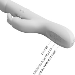 PRETTY LOVE - REESE VIBRATOR MIT SILBERNE ROTATION – Produktansicht 6