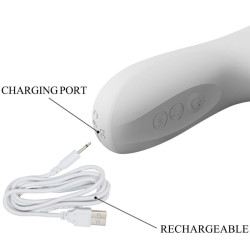 PRETTY LOVE - REESE VIBRATOR MIT SILBERNE ROTATION – Produktansicht 8