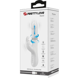 PRETTY LOVE - REESE VIBRATOR MIT SILBERNE ROTATION – Produktansicht 9