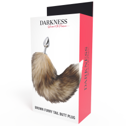 DARKNESS - TAIL BUTT PLUG SILVER – Produktansicht 2