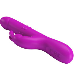 PRETTY LOVE - REESE VIBRATOR MIT LILA ROTATION – Produktansicht 5