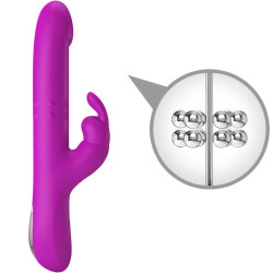 PRETTY LOVE - REESE VIBRATOR MIT LILA ROTATION – Produktansicht 8