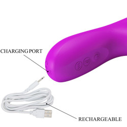 PRETTY LOVE - REESE VIBRATOR MIT LILA ROTATION – Produktansicht 9
