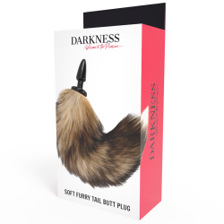 DARKNESS - NATÜRLICHER SCHWANZ MIT SILIKON-ANALSPlug 10 CM – Produktansicht 4