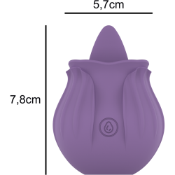 INTENSE - VIOLETT CL TORIS STIMULATOR 10 VIBRATIONEN FLIEDER – Produktansicht 4