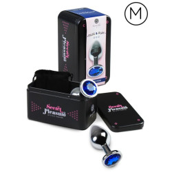 SECRETPLAY - ANALPLUG BLAU M – Produktansicht 2