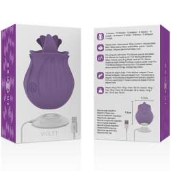 INTENSE - VIOLETT CL TORIS STIMULATOR 10 VIBRATIONEN FLIEDER – Produktansicht 5