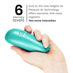 WOMANIZER - STARLET 3 KLITORALSTIMULATOR TÜRKIS – Produktansicht 5
