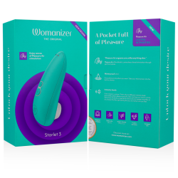 WOMANIZER - STARLET 3 KLITORALSTIMULATOR TÜRKIS – Produktansicht 7