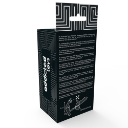 ADDICTED TOYS - ANALPLUG MIT DOPPELTEM PENISRING UND HODEN SCHWARZ – Produktansicht 5