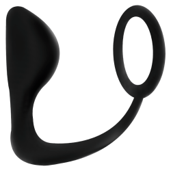 ADDICTED TOYS - ANALPLUG MIT SCHWARZEM PENISRING – Produktansicht 3