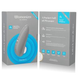 WOMANIZER - STARLET 3 KLITORALSTIMULATOR GRAU – Produktansicht 7