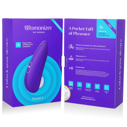 WOMANIZER - STARLET 3 KLITORASSTIMULATOR INDIGO – Produktansicht 7