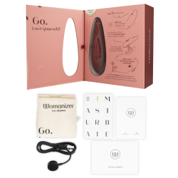 WOMANIZER - CLASSIC 2 KLITORALSTIMULATOR BORDEAUX – Produktansicht 6