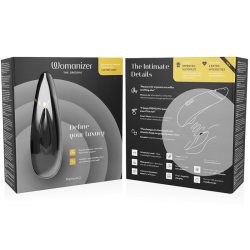 WOMANIZER - PREMIUM 2 KLITORALSTIMULATOR SCHWARZ – Produktansicht 7