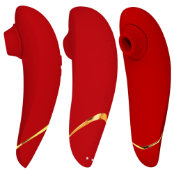 WOMANIZER - PREMIUM 2 KLITORALSTIMULATOR BORDEAUX – Produktansicht 2