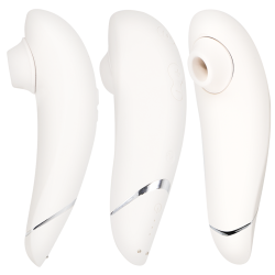 WOMANIZER - PREMIUM 2 KLITORALSTIMULATOR WARMGRAU – Produktansicht 2