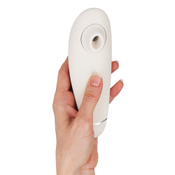 WOMANIZER - PREMIUM 2 KLITORALSTIMULATOR WARMGRAU – Produktansicht 4