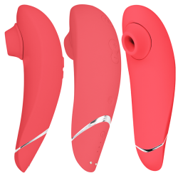 WOMANIZER - PREMIUM 2 KLITORALSTIMULATOR HIMBEERE – Produktansicht 2