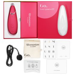 WOMANIZER - PREMIUM 2 KLITORALSTIMULATOR HIMBEERE – Produktansicht 6