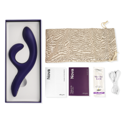 WE-VIBE - NOVA 3 RABBIT VIBRATOR MITTERNACHTBLAU – Produktansicht 6