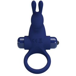 PRETTY LOVE - JIRO KANINCHENRING MIT VIBRATION BLAU – Produktansicht 2