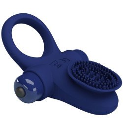 PRETTY LOVE - PALLE RING MIT VIBRATION BLAU – Produktansicht 4