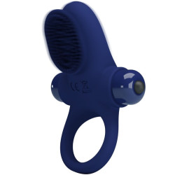 PRETTY LOVE - PALLE RING MIT VIBRATION BLAU – Produktansicht 5