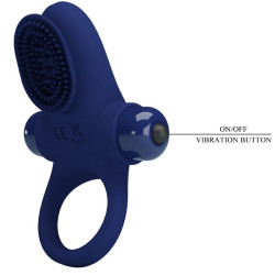 PRETTY LOVE - PALLE RING MIT VIBRATION BLAU – Produktansicht 7