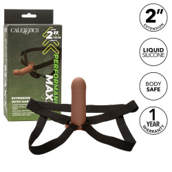 CALEXOTICS - PERFORMANCE MAXX EXTENSION MIT GURT, BRAUN – Produktansicht 2