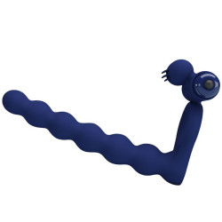 PRETTY LOVE - AJMAL VIBRATIONSRING MIT STECKER BLAU – Produktansicht 2