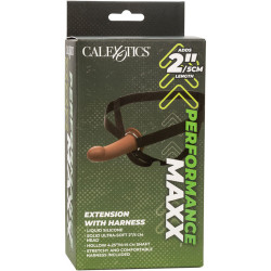 CALEXOTICS - PERFORMANCE MAXX EXTENSION MIT GURT, BRAUN – Produktansicht 16