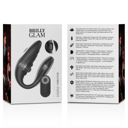 BRILLY GLAM- PAAR MIT PULSIERENDER UND VIBRIERENDER FERNBEDIENUNG – Produktansicht 7