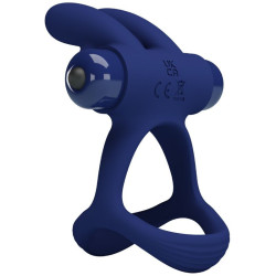 PRETTY LOVE - FRANCISCO DOPPELTER VIBRATIONSRING KANINCHEN BLAU – Produktansicht 4