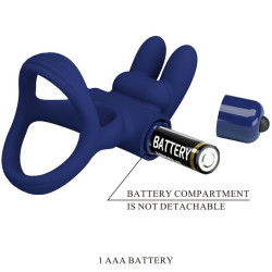PRETTY LOVE - FRANCISCO DOPPELTER VIBRATIONSRING KANINCHEN BLAU – Produktansicht 9