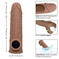 CALEXOTICS - PERFORMANCE MAXX LEBENSNAHE EXTENSION 7 BRAUNE HAUT – Produktansicht 11